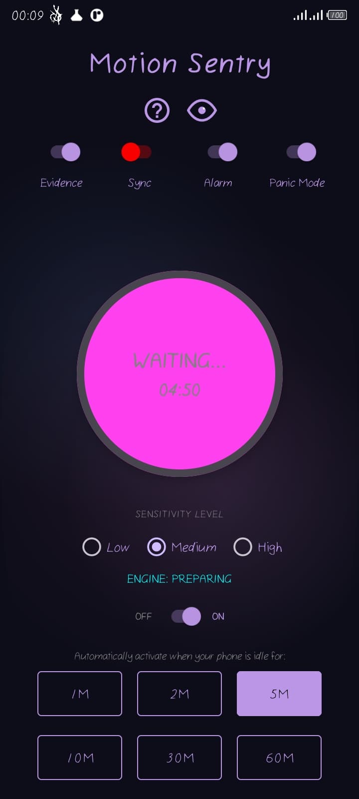 Motion Sentry - The Don't Touch My Phone!