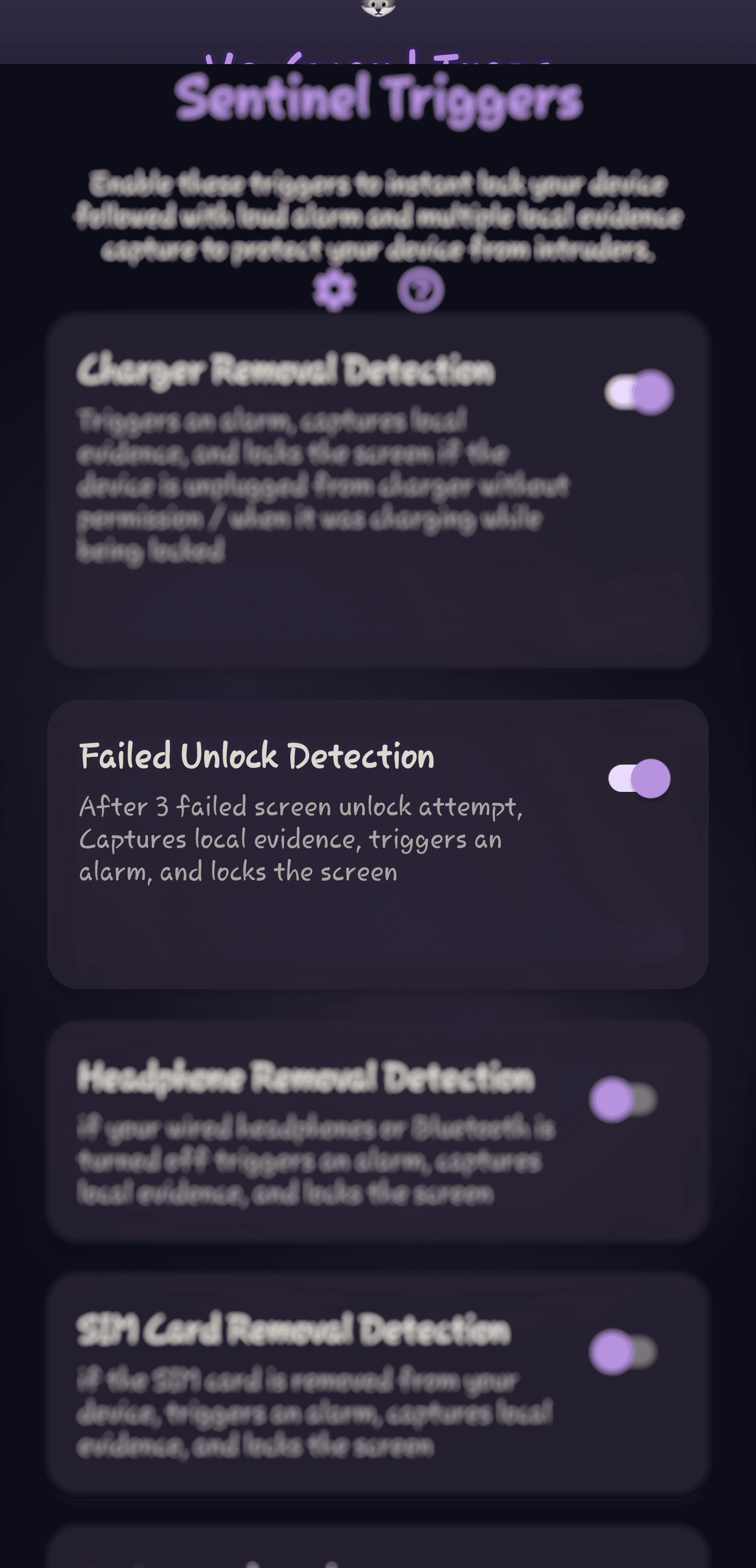 Failed Unlock Alert